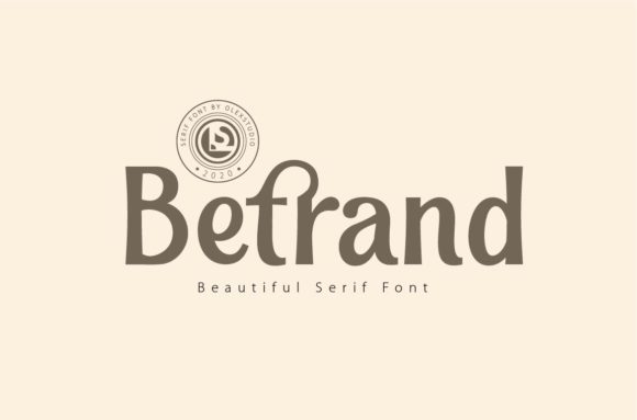 Betrand Font for Creative Projects