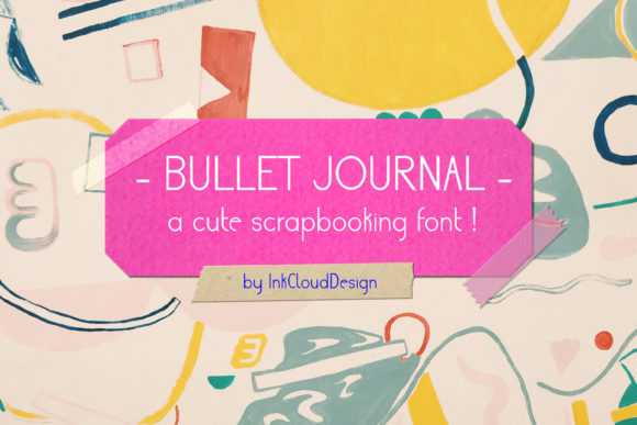 Bullet Journal Font for Creative Makers