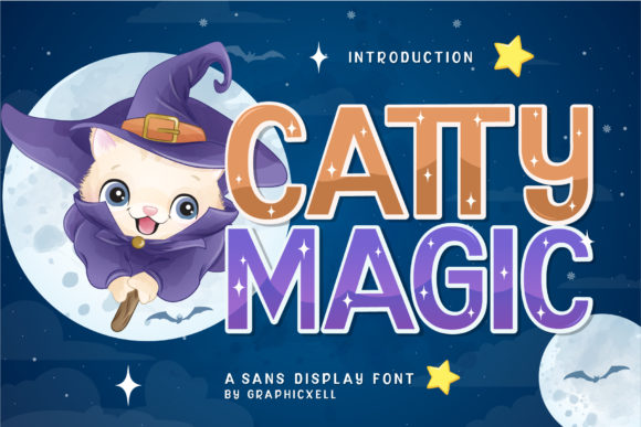 Catty Magic Font for Creative Makers