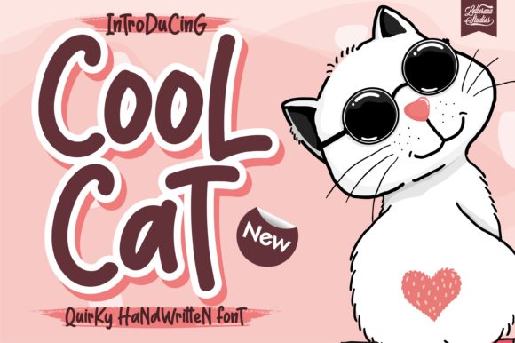 Cool Cat Font: A Playful Typeface for Crafters and Creative Makers