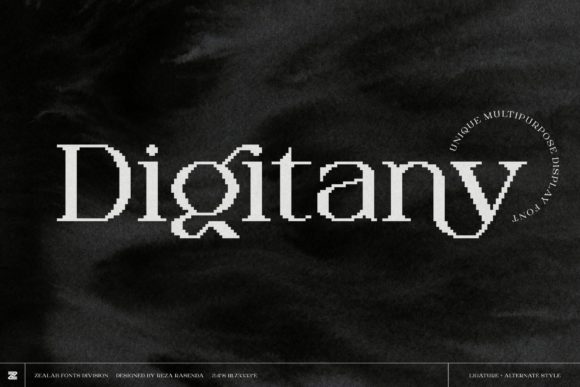 Digitany: A Font for Business Style