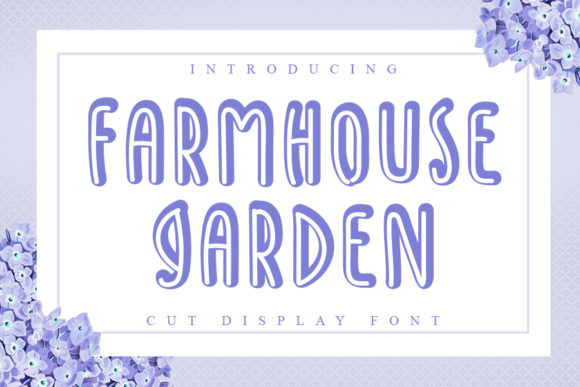 Farmhouse Garden Font Review for Creative Makers