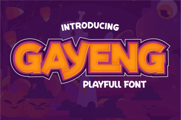 Gayeng Display Font: Bring Playful Energy to Your Web Designs