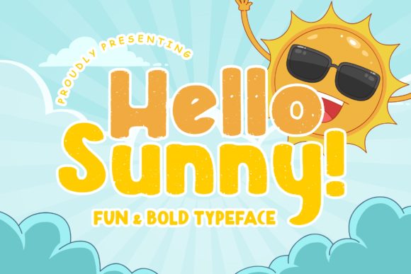 Hello Sunny Font for Web Design