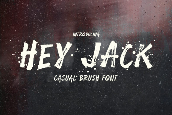 Hey Jack Display Font for Creative Projects