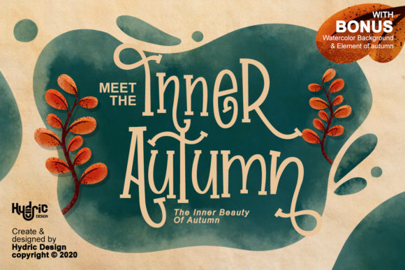 Inner Autumn: A Font for Business Elegance