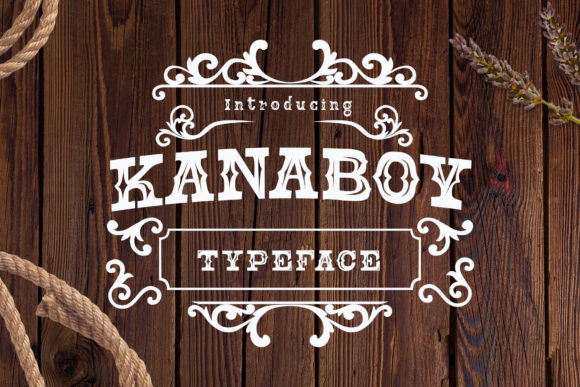 Kanaboy Display Font for Daring Digital Designs
