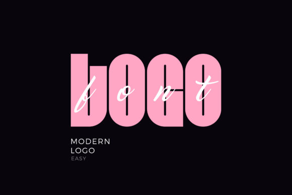 Logo Font Review: A Bold Display Typeface for Creative Projects