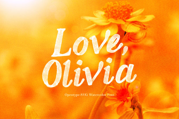 Love, Olivia Font Review
