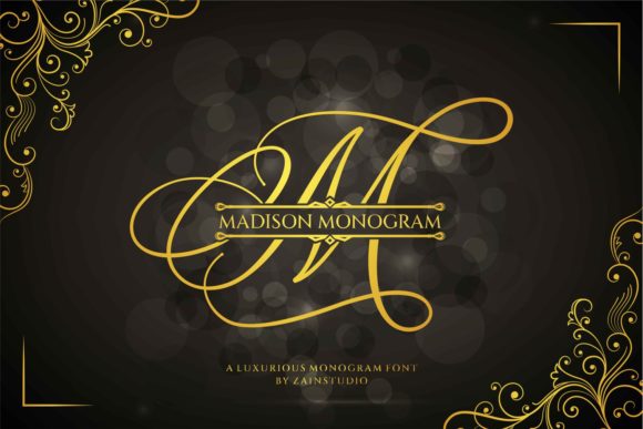 Madison Monogram Font for Creative Projects