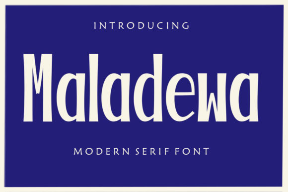 Maladewa: Bold Font for Impactful Campaigns