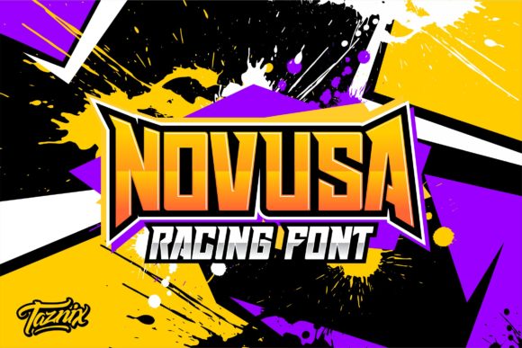 Novusa Font for Bold Creative Projects