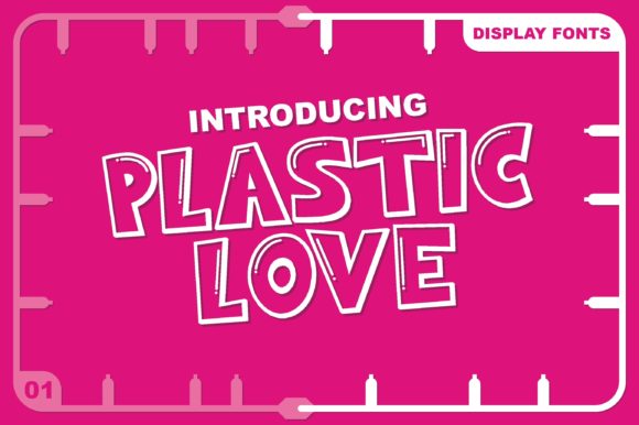 Plastic Love Font for Web Design