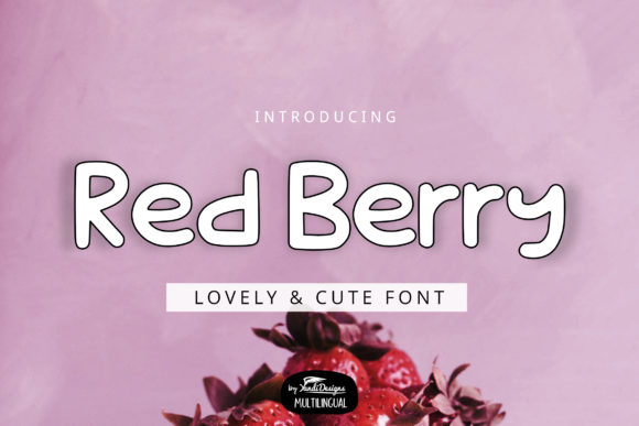 Red Berry Font for Memorable Branding and Creative Projects