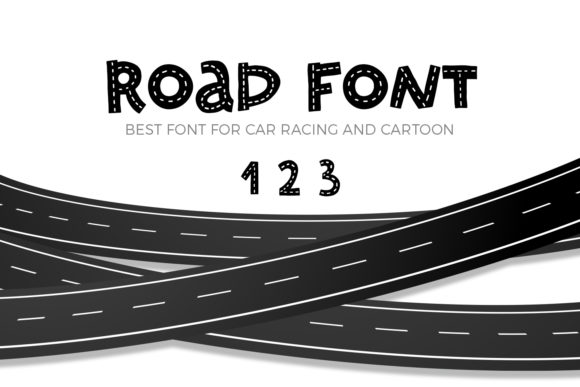 Road Font for Web Design