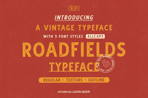 Roadfields Font for Professional Branding