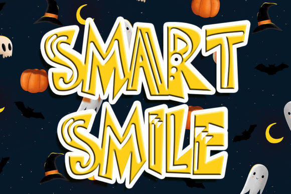 Smart Smile Font for Creative Branding and Business Materials