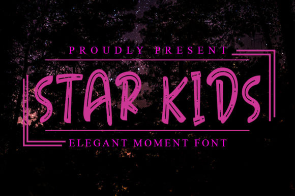 Star Kids Font for Creative Campaigns