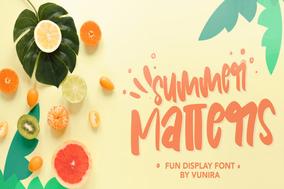 Summer Matters Font Review