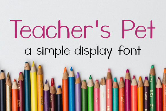 Teacher s Pet Font Review