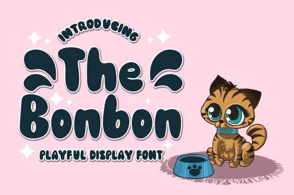 The Bonbon Font for Creative Product Makers
