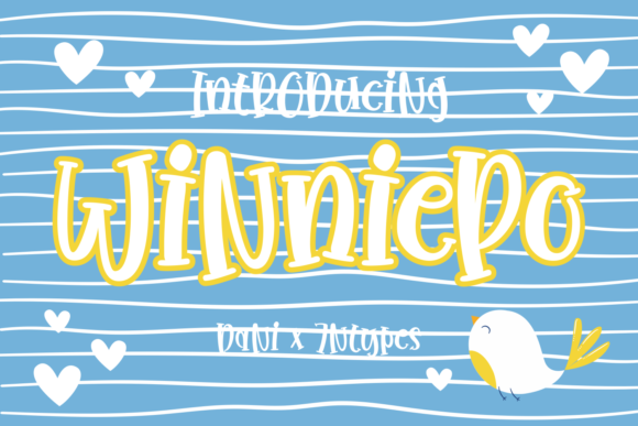 Winniepo: A Quirky Display Font for Creative Projects